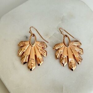 RARE Kendra Scott Rose Gold Drop Earring Prototype